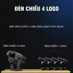 Đèn chiếu nhiều logo