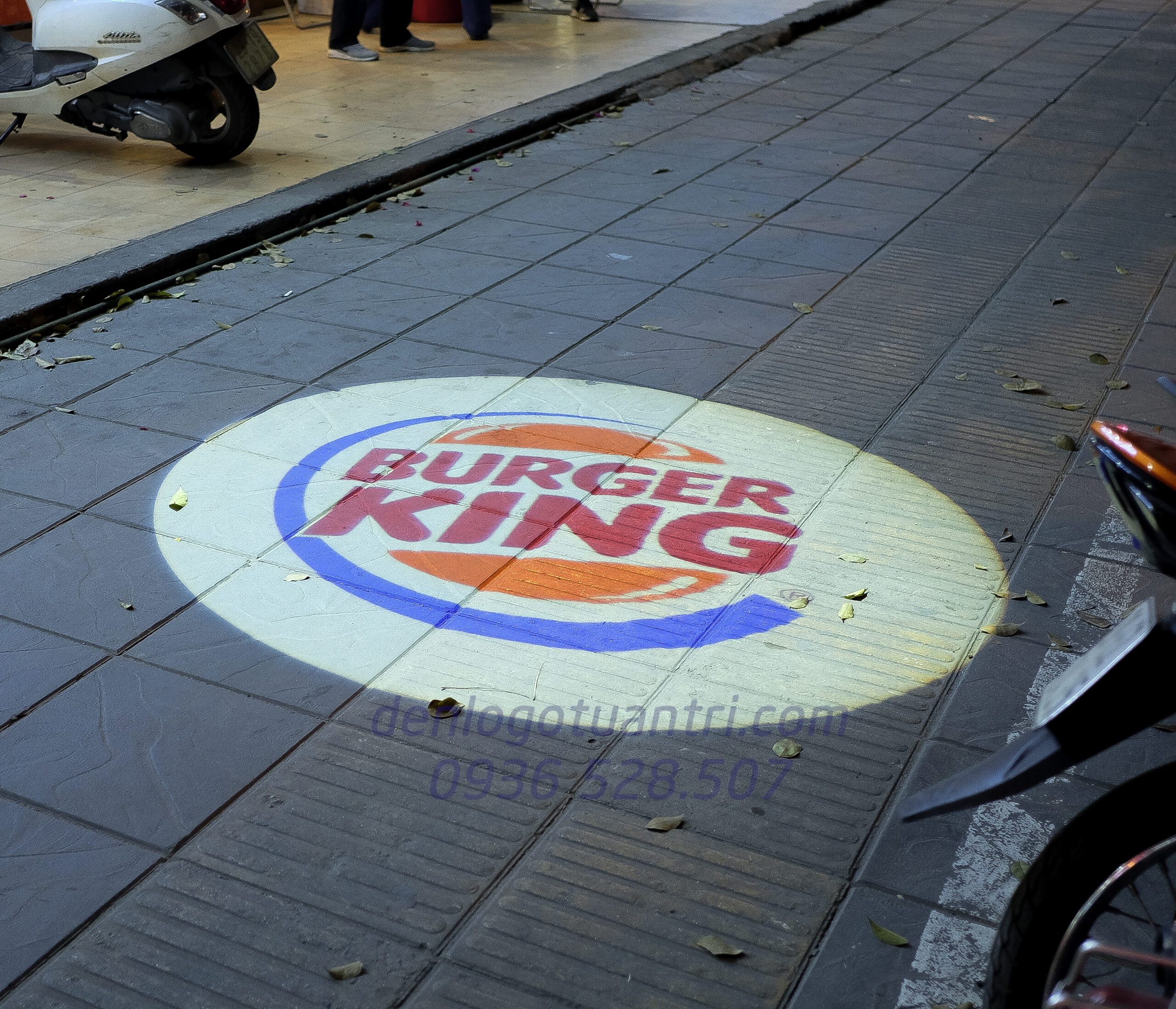 Đèn chiếu logo Burger King
