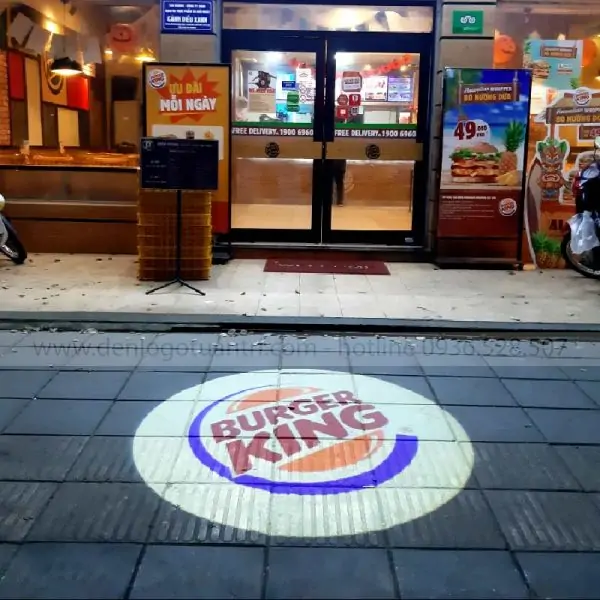 Đèn chiếu logo Burger King