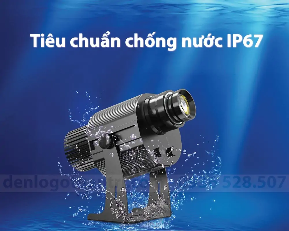 đèn chiếu logo ngoài trời