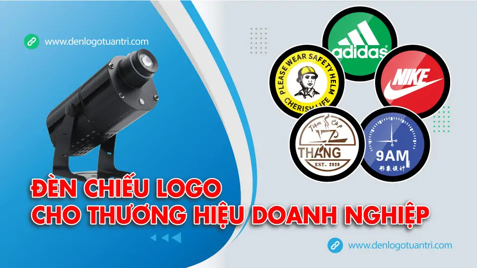 Đèn chiếu logo cho thương hiệu doanh nghiệp