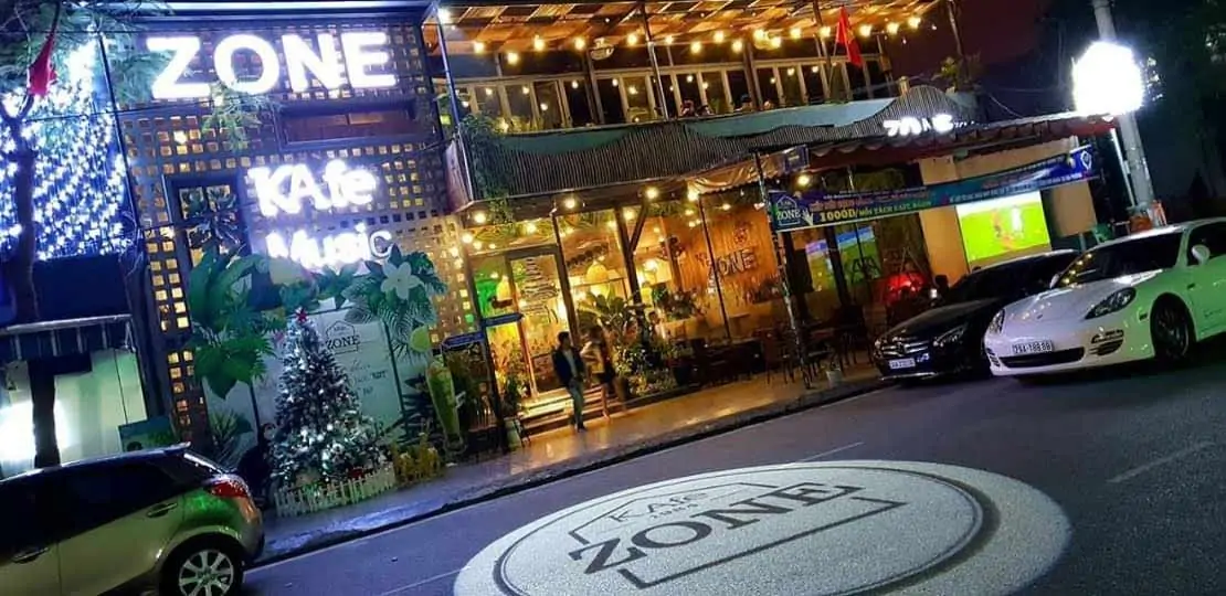 Đèn chiếu logo Zone Kafe