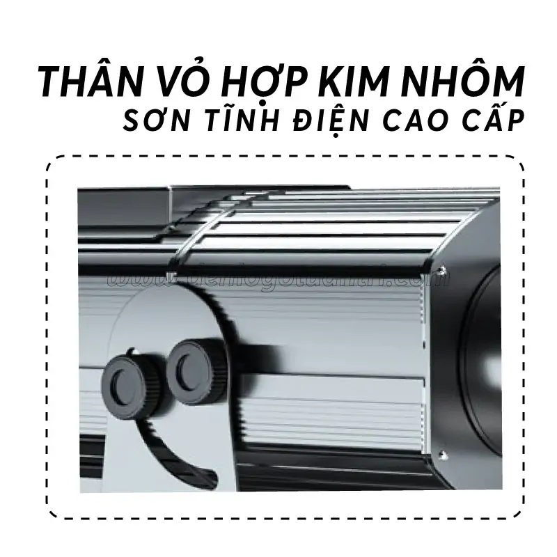 Đèn chiếu logo 300w sử dụng thân vỏ hợp kim